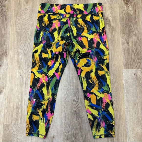 Lululemon Invigorate High-Rise Tight 25" in Undertone Black Multi size 14 - Picture 5 of 10